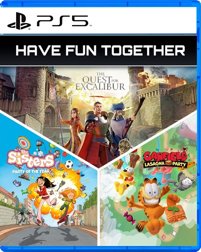Have Fun Together - Garfield Lasagna Party, The Sisters: Party of the Year, The Quest of Excalibur Bundle