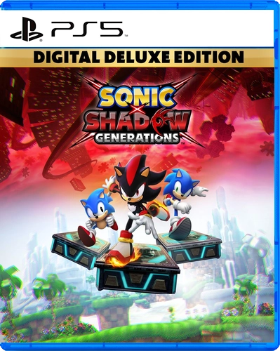 SONIC X SHADOW GENERATIONS Digital Deluxe Edition PS4 & PS5